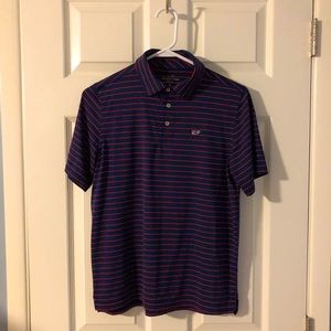 Vineyard Vines Performance Sankaty Stripe Polo
